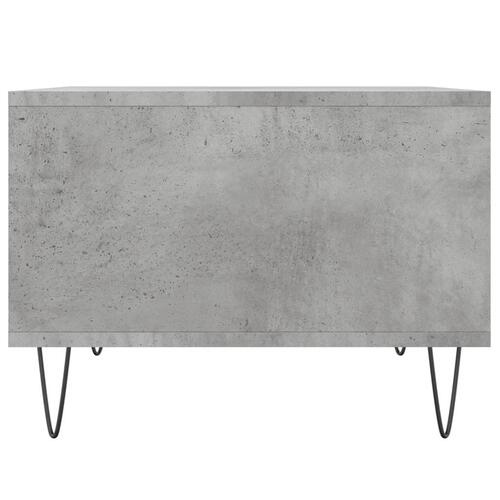 Sofabord 60x50x36,5 cm konstrueret træ betongrå