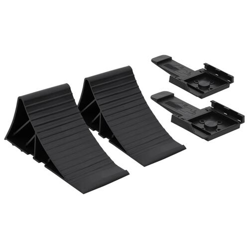 Hjulklodser 2 stk. 25x10x11,5 cm plast