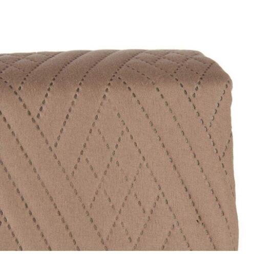 Sengetæppe med to sider 240 x 260 cm Grøn Beige (6 enheder)