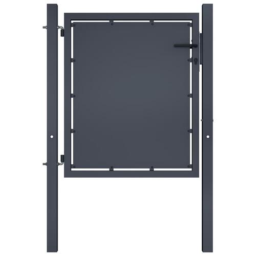 Havelåge 100 x 100 cm stål antracitgrå