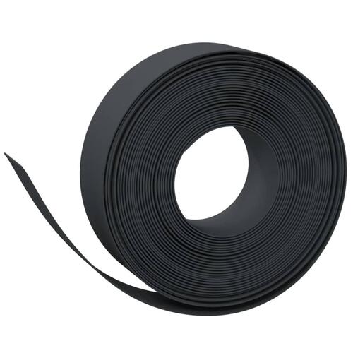 Græskanter 3 stk. 10 m 15 cm polyethylen sort