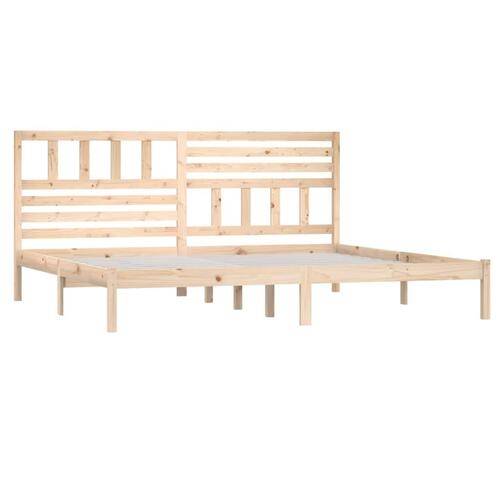 Sengeramme 180x200 cm massivt fyrretræ