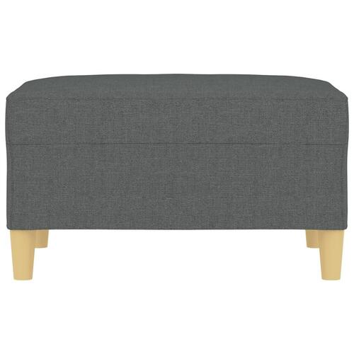 Fodskammel 70x55x41 cm stof mørkegrå