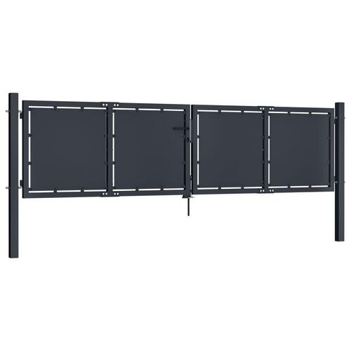 Havelåge 300 x 100 cm stål antracitgrå