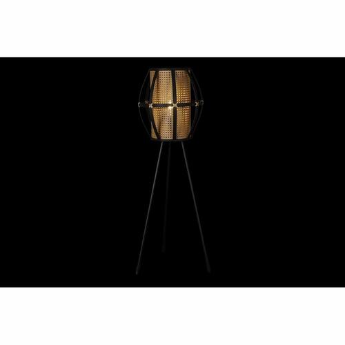 Gulvlampe Brun Sort Metal Bambus 50 W 220 V 38 x 38 x 119 cm