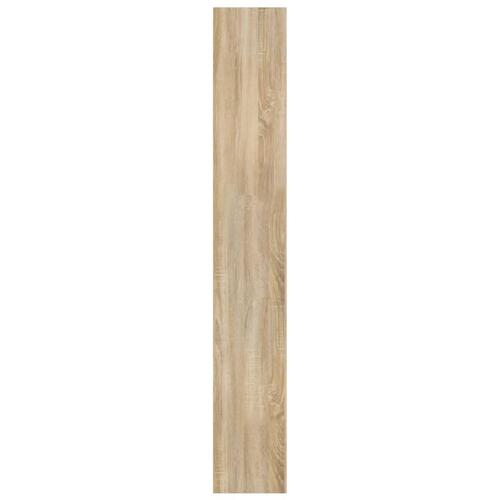 Bogreol/rumdeler 40x30x198 cm sonoma-eg