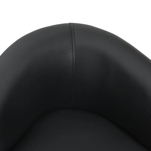 Hundesofa 67x41x39 cm kunstlæder sort
