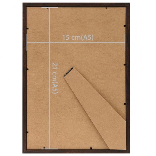 Billedrammer 10 stk. til bord 15x21 cm MDF sort
