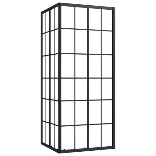 Brusekabine 80x70x180 cm sikkerhedsglas