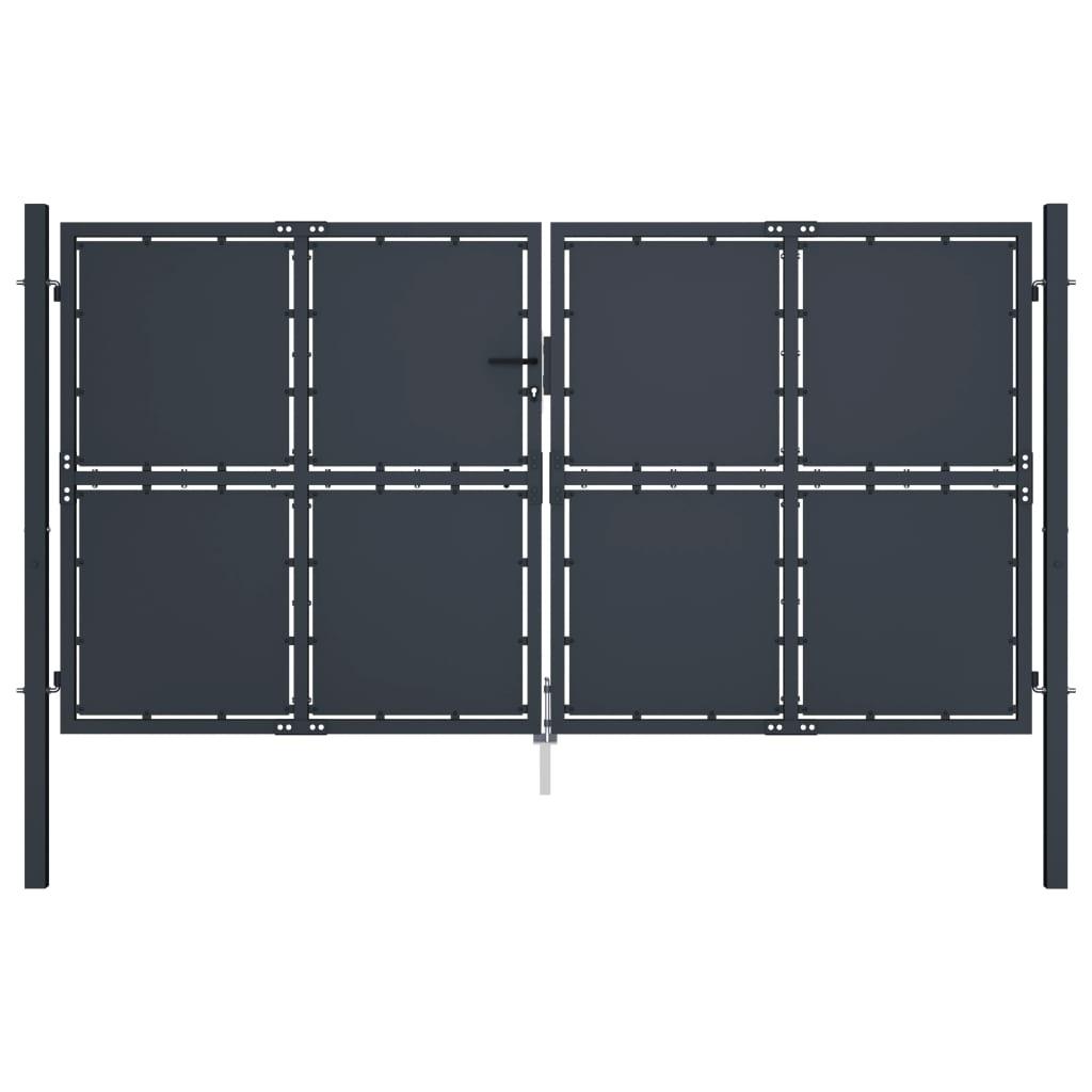 Havelåge 300 x 200 cm stål antracitgrå