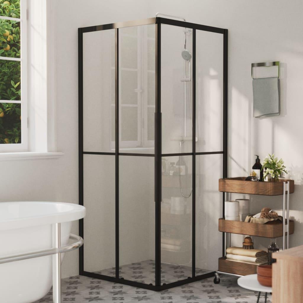 Brusekabine 80x80x180 cm sikkerhedsglas