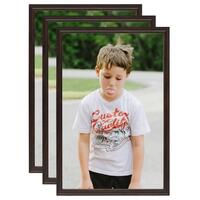 Billedrammer 3 stk. til bord 21x29,7 cm MDF sort