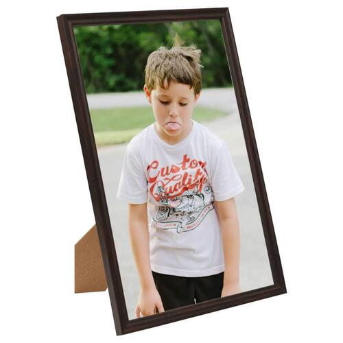 Billedrammer 3 stk. til bord 21x29,7 cm MDF sort