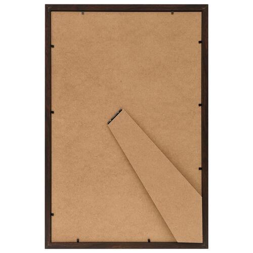 Billedrammer 3 stk. til bord 21x29,7 cm MDF sort