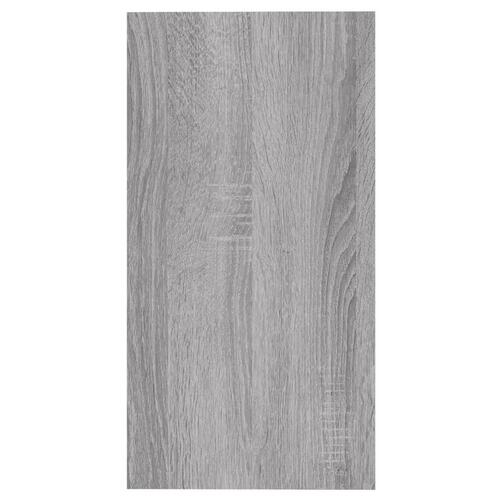 Sidebord 50x26x50 cm konstrueret træ grå sonoma-eg