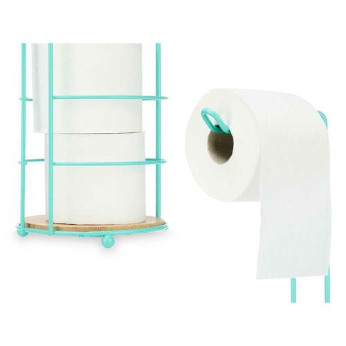 Toiletpapirholder Mint Metal Bambus 16,5 x 63,5 x 16,5 cm (4 enheder)