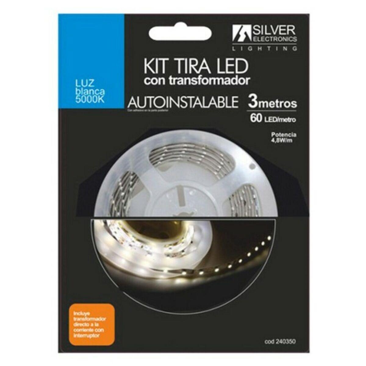 LED-bånd 3 m 5000K - Silver Electronics
