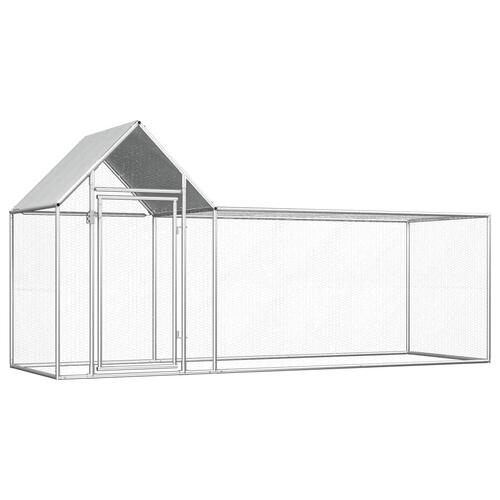 Hønsegård 3x1x1,5 m galvaniseret stål