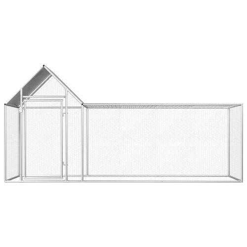 Hønsegård 3x1x1,5 m galvaniseret stål