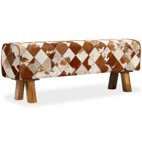 Bænk ægte kolæder diamantmønster