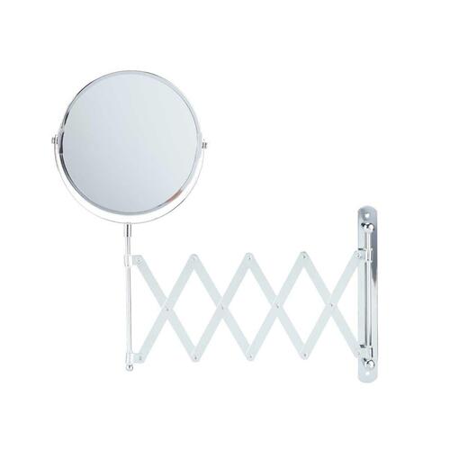 Makeup-Spejl Forlængbar Ø 17 cm Metal (6 enheder)
