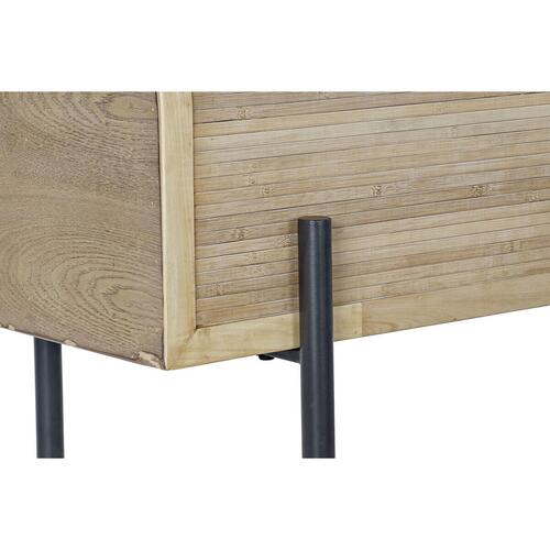 Stol Natur Træ Metal 120 x 40 x 43 cm