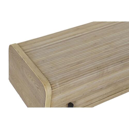 Stol Natur Træ Metal 120 x 40 x 43 cm