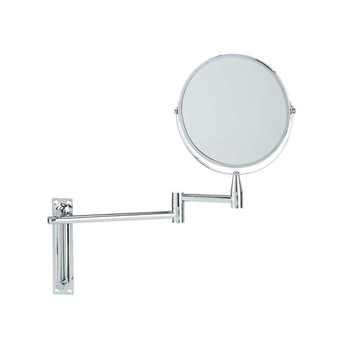 Makeup-Spejl Forlængbar Ø 17 cm Metal (6 enheder)