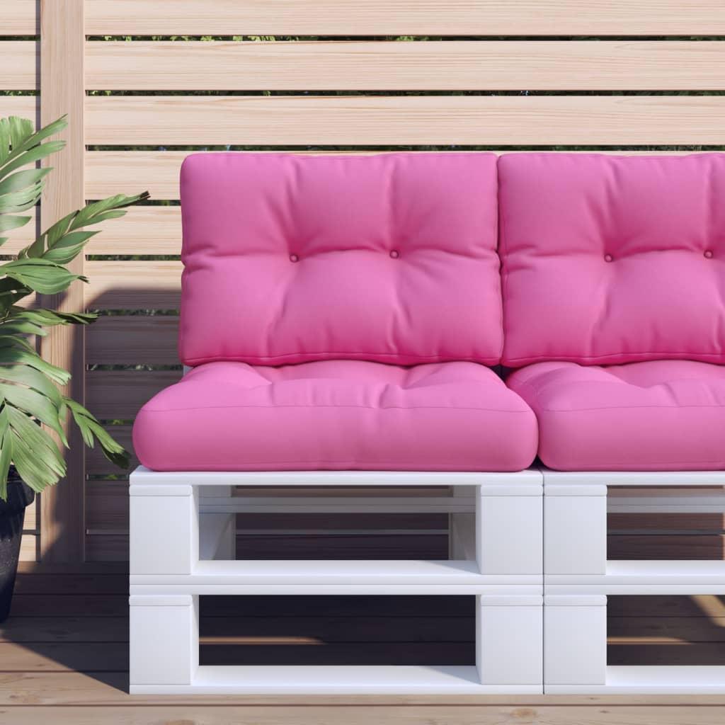 Pallehynder 2 stk. stof pink