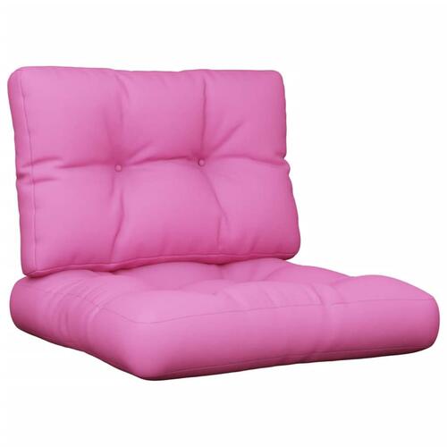 Pallehynder 2 stk. stof pink