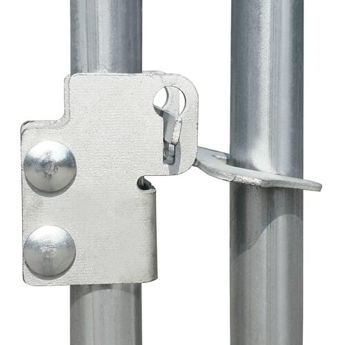 Hønsegård 6x2x2 m galvaniseret stål