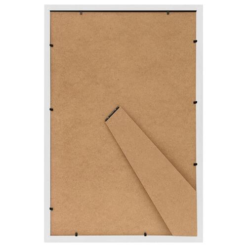 Billedrammer 3 stk. til bord 21x29,7 cm MDF hvid