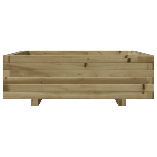 Plantekasse 80 x 80 x 26,5 cm i imprægneret fyrretræ