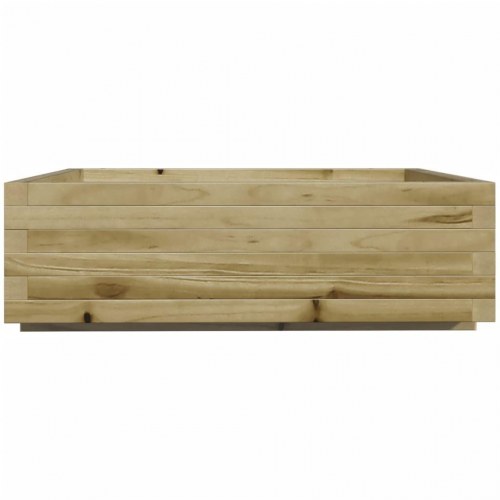 Plantekasse 80 x 80 x 26,5 cm i imprægneret fyrretræ