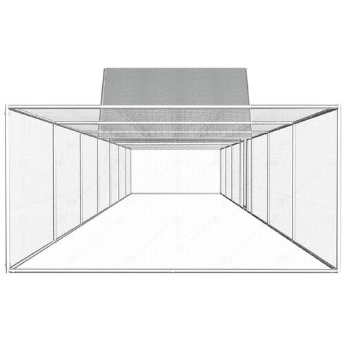 Hønsegård 14x2x2 m galvaniseret stål