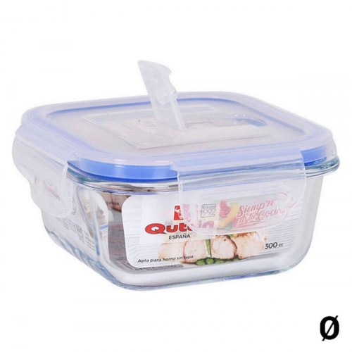 Hermetisk madkasse Quttin - 750 cc - 16 x 16 x 6,9 cm
