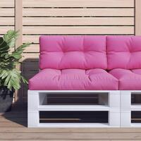 Pallehynder 2 stk. stof pink