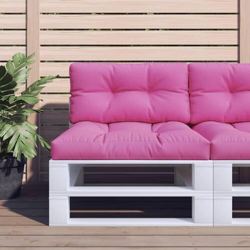 Pallehynder 2 stk. stof pink