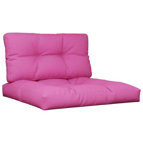 Pallehynder 2 stk. stof pink