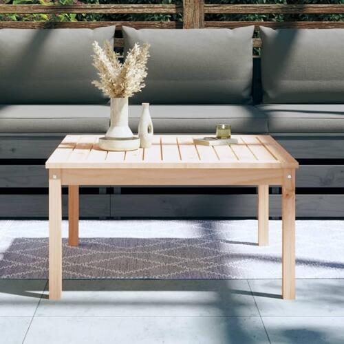 Havebord 82,5x82,5x45 cm massivt fyrretræ
