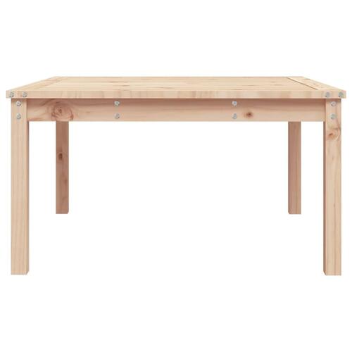 Havebord 82,5x82,5x45 cm massivt fyrretræ