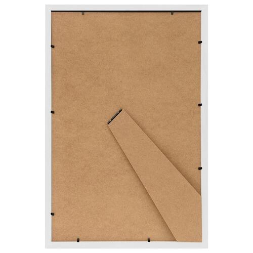 Billedrammer 5 stk. til bord 21x29,7 cm MDF hvid