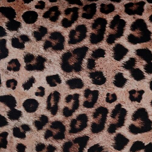 Pude Brun Leopard 45 x 30 cm