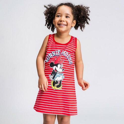 Kjole Minnie Mouse Rød 4 år