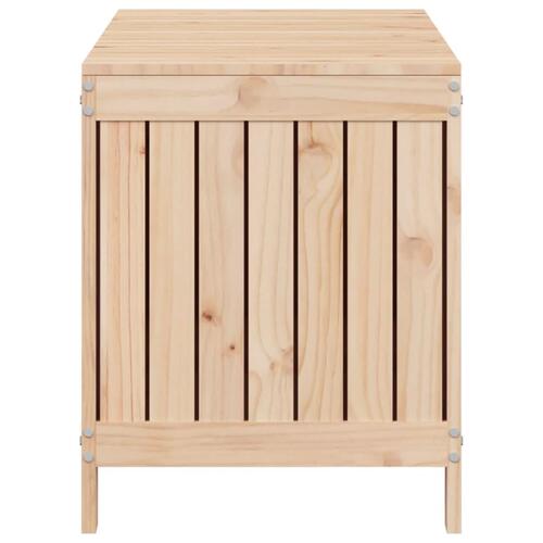 Opbevaringskasse til haven 115x49x60 cm massivt fyrretræ