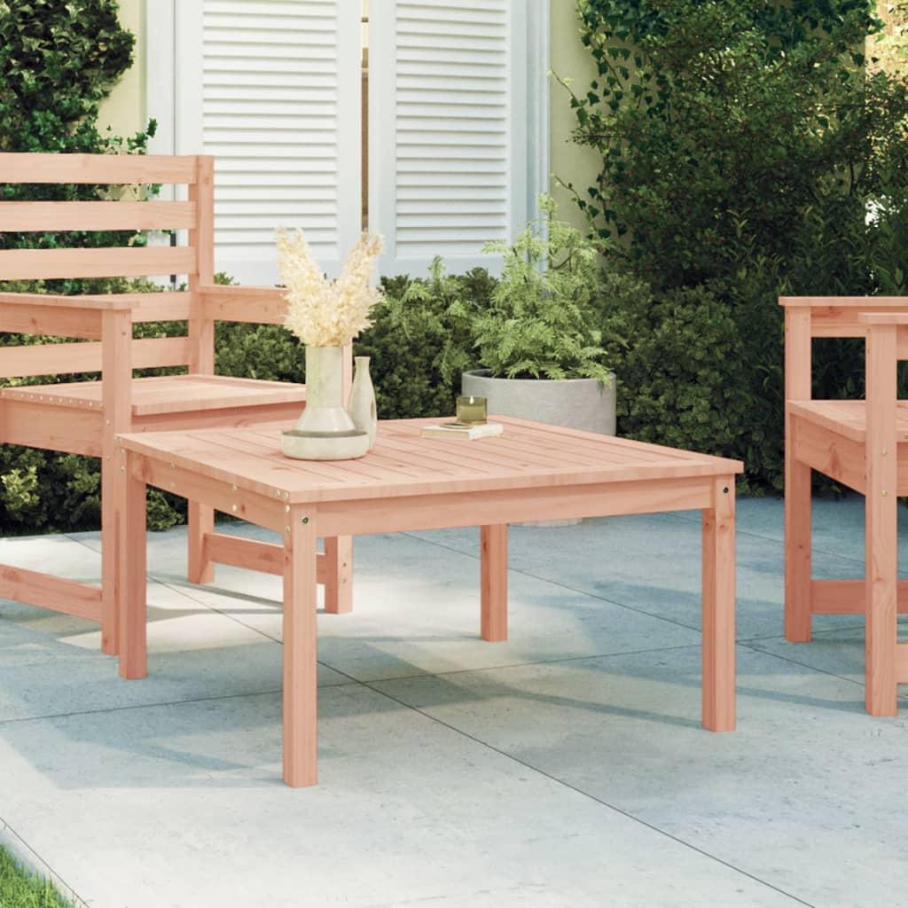 Havebord 82,5x82,5x45 cm massivt douglasgran