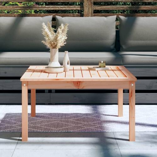 Havebord 82,5x82,5x45 cm massivt douglasgran