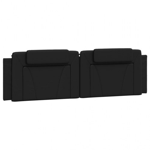 Sengeramme Viana med LED uden madras 180x200 cm sort