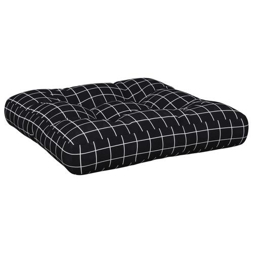 Pallehynder 2 stk. stof ternet sort