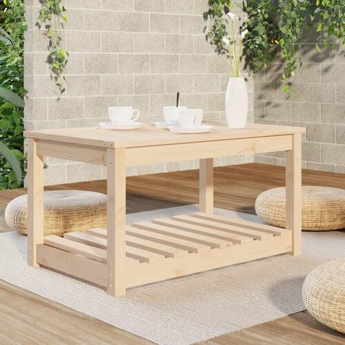 Havebord 82,5x50,5x45 cm massivt fyrretræ